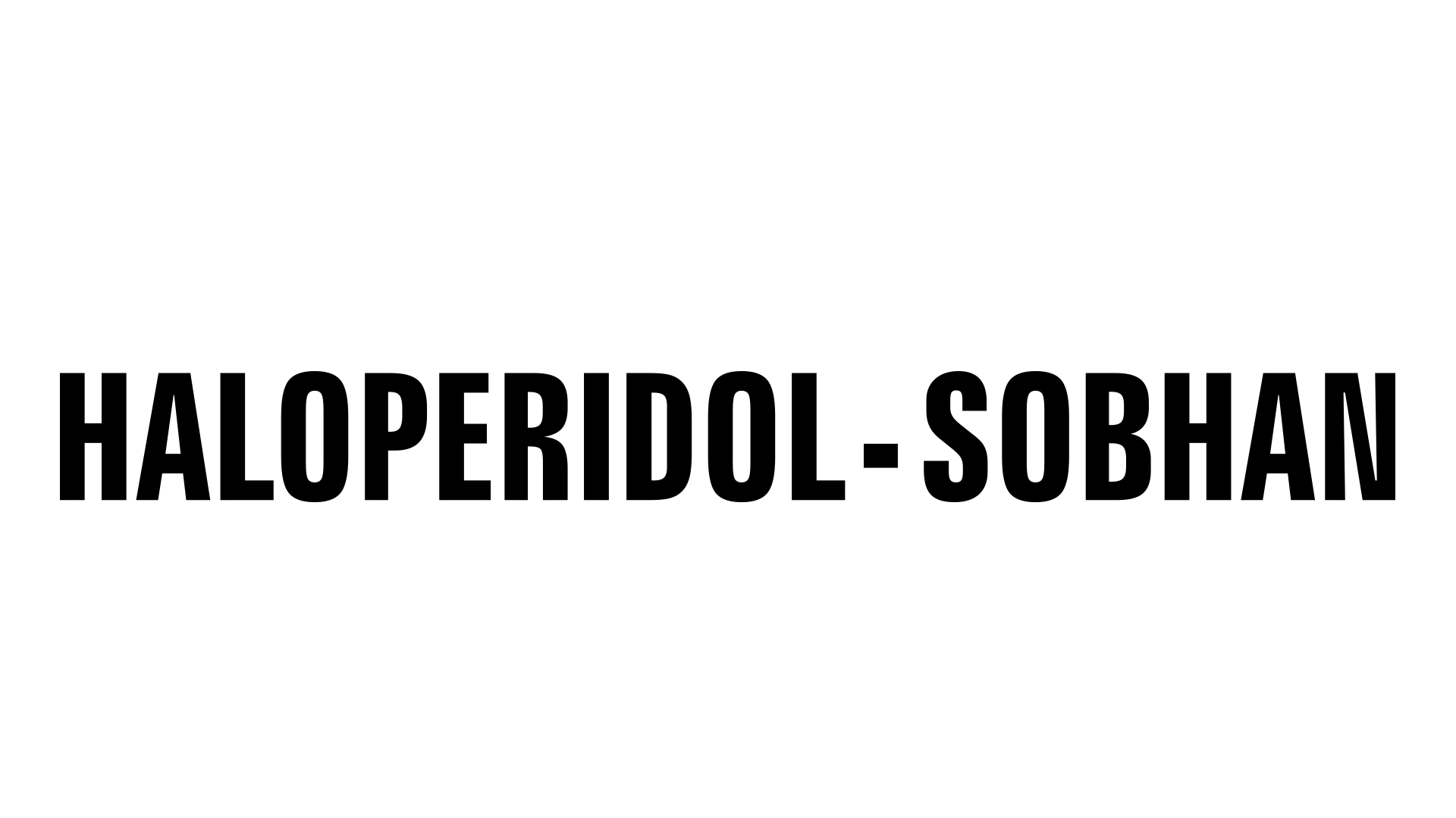 haloperidol